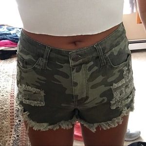 Camo shorts